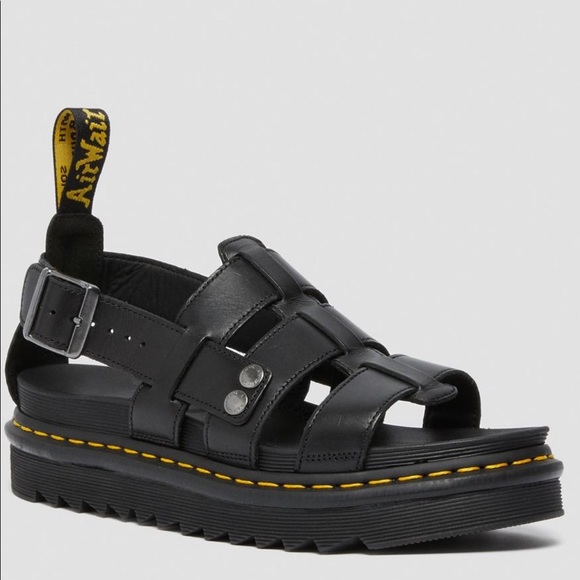 Dr MARTENS TERRY BLACK BRANDO Size: 9 - Picture 5 of 10
